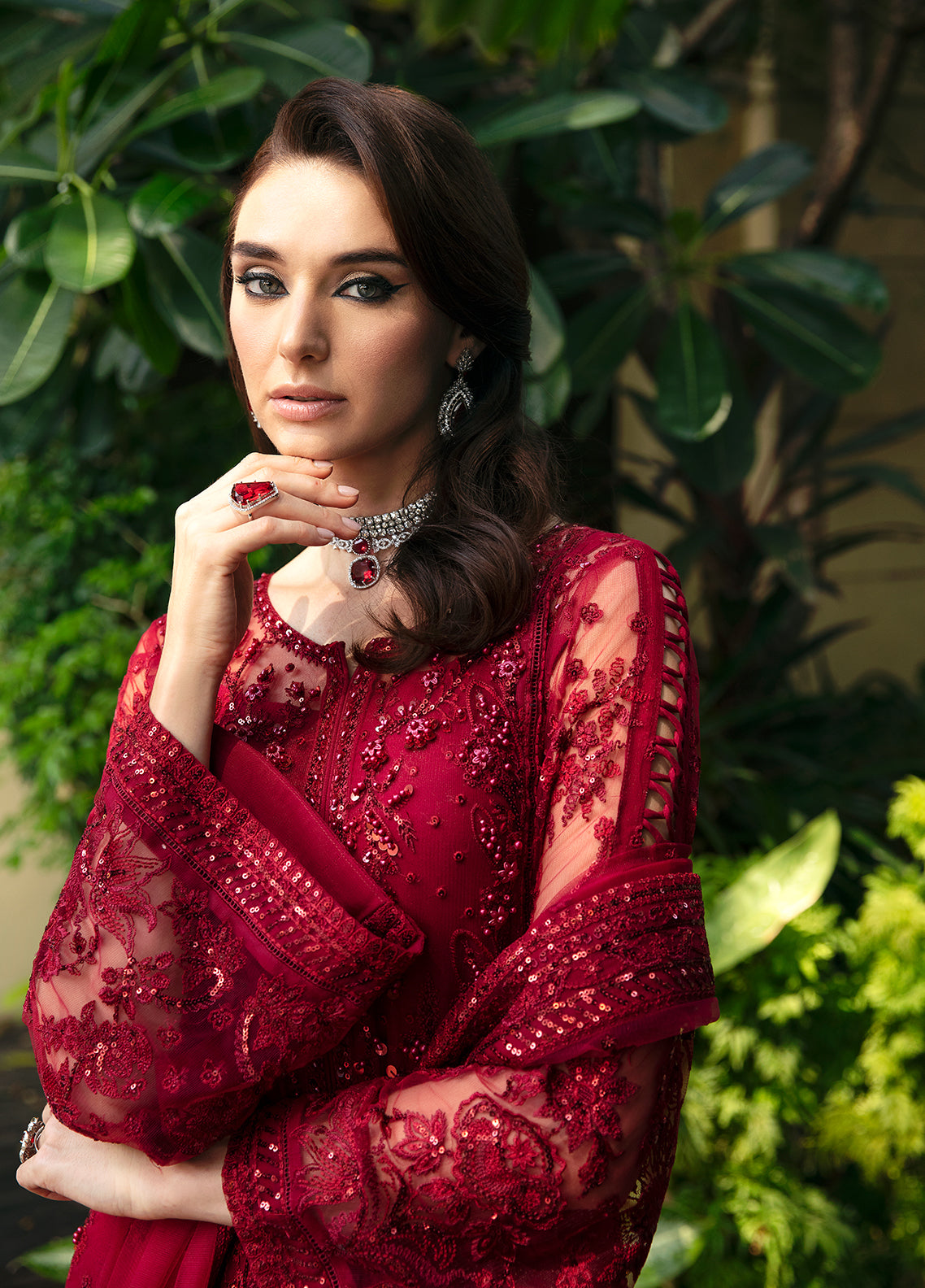 Gulaal | Luxury Pret | CHARLOTTE (GL-LP-24V1-24) by Gulaal - Designer Dress - Type: Ladies Clothes - Available at Libayah - 100% Original