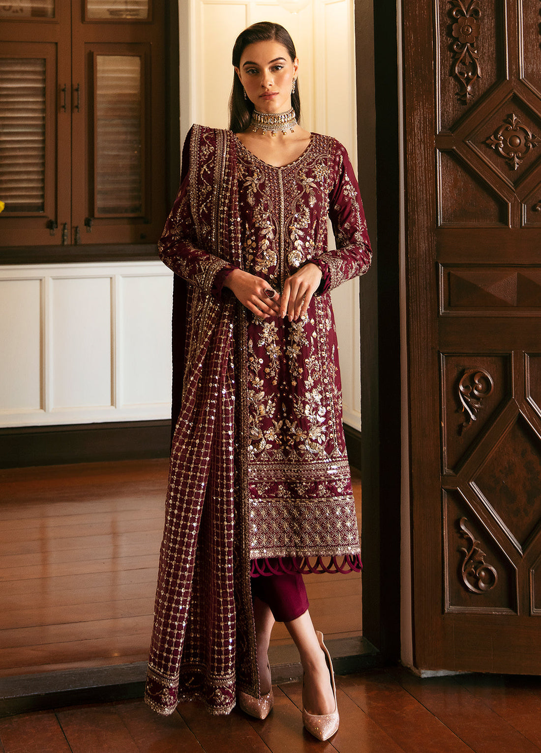 Gulaal | Luxury Pret | VALENTINA (GL-LP-24V1-20) by Gulaal - Designer Dress - Type: Ladies Clothes - Available at Libayah - 100% Original