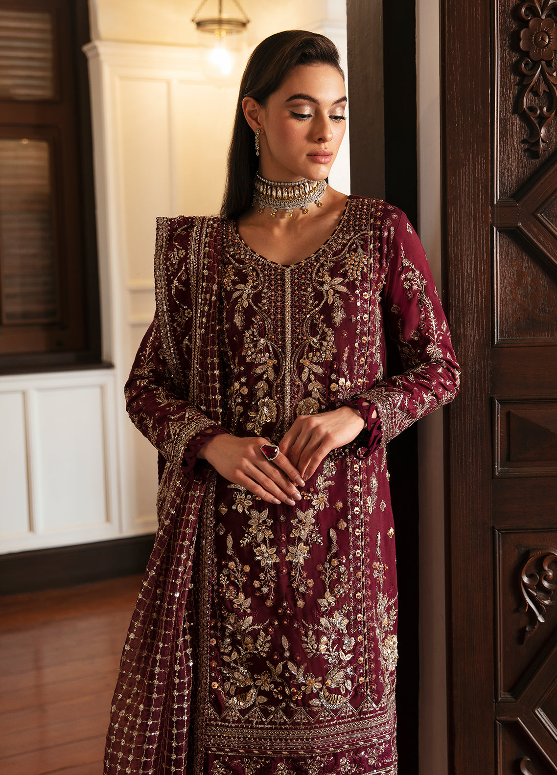 Gulaal | Luxury Pret | VALENTINA (GL-LP-24V1-20) by Gulaal - Designer Dress - Type: Ladies Clothes - Available at Libayah - 100% Original
