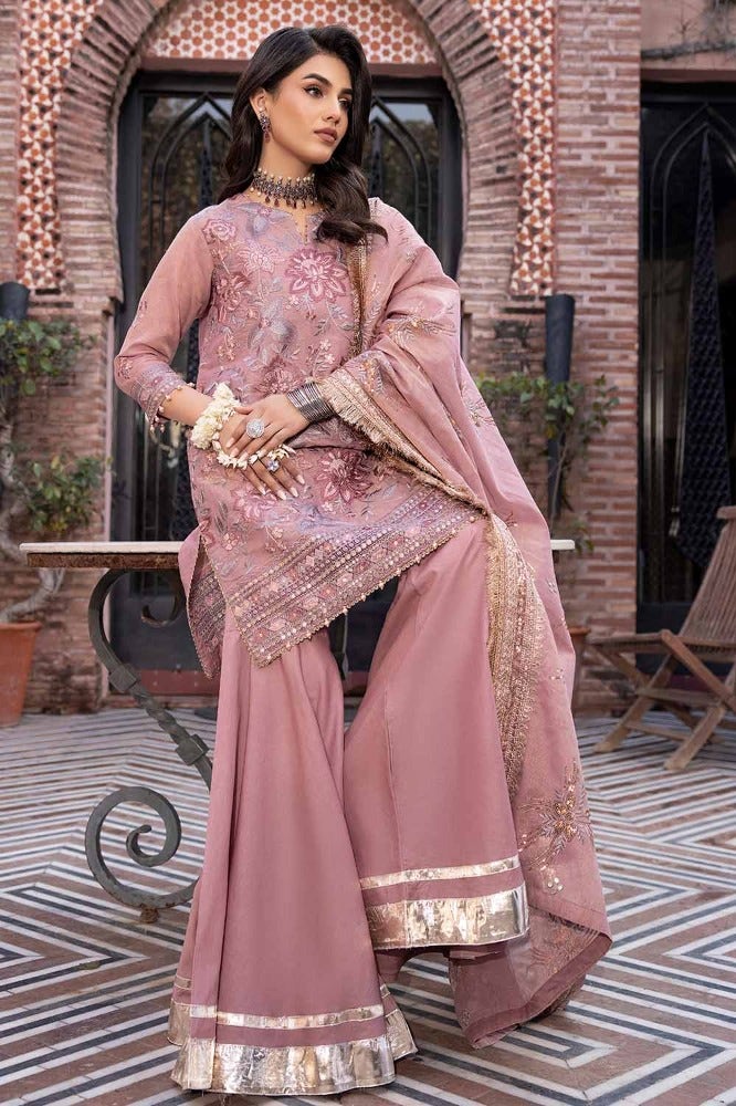 Gul Ahmed | Eid Collection | FE-42045 by Gul Ahmed - Designer Dress - Type: Ladies Clothes - Available at Libayah - 100% Original