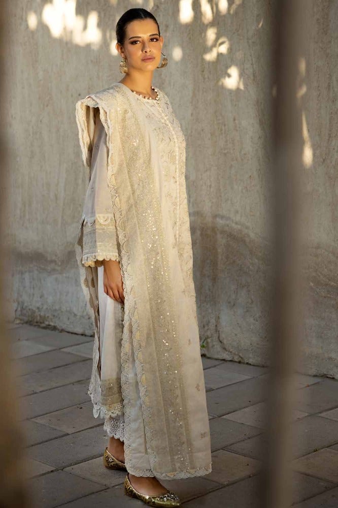 Gul Ahmed | Eid Collection | FE-42046 by Gul Ahmed - Designer Dress - Type: Ladies Clothes - Available at Libayah - 100% Original