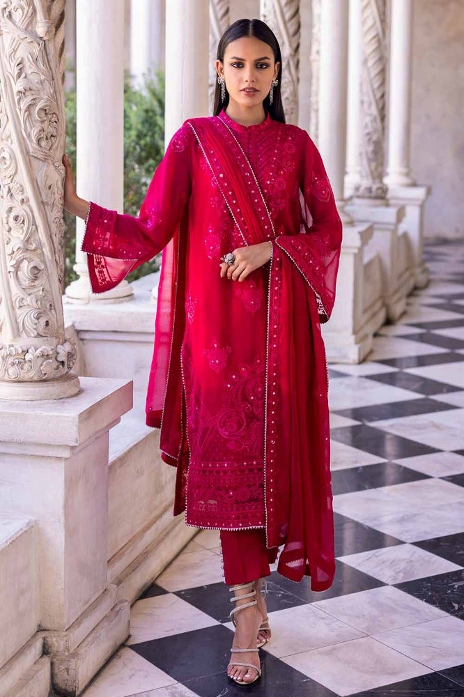 Gul Ahmed | Eid Collection | FE-42047 by Gul Ahmed - Designer Dress - Type: Ladies Clothes - Available at Libayah - 100% Original