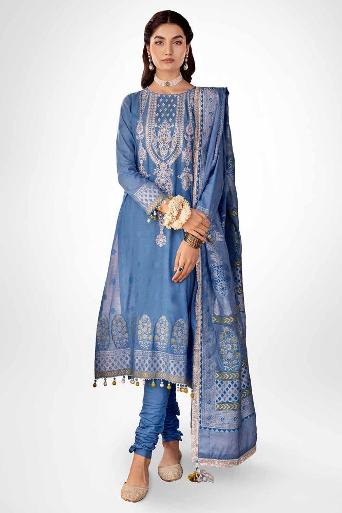 Gul Ahmed | Eid Collection | FE-42050 by Gul Ahmed - Designer Dress - Type: Ladies Clothes - Available at Libayah - 100% Original