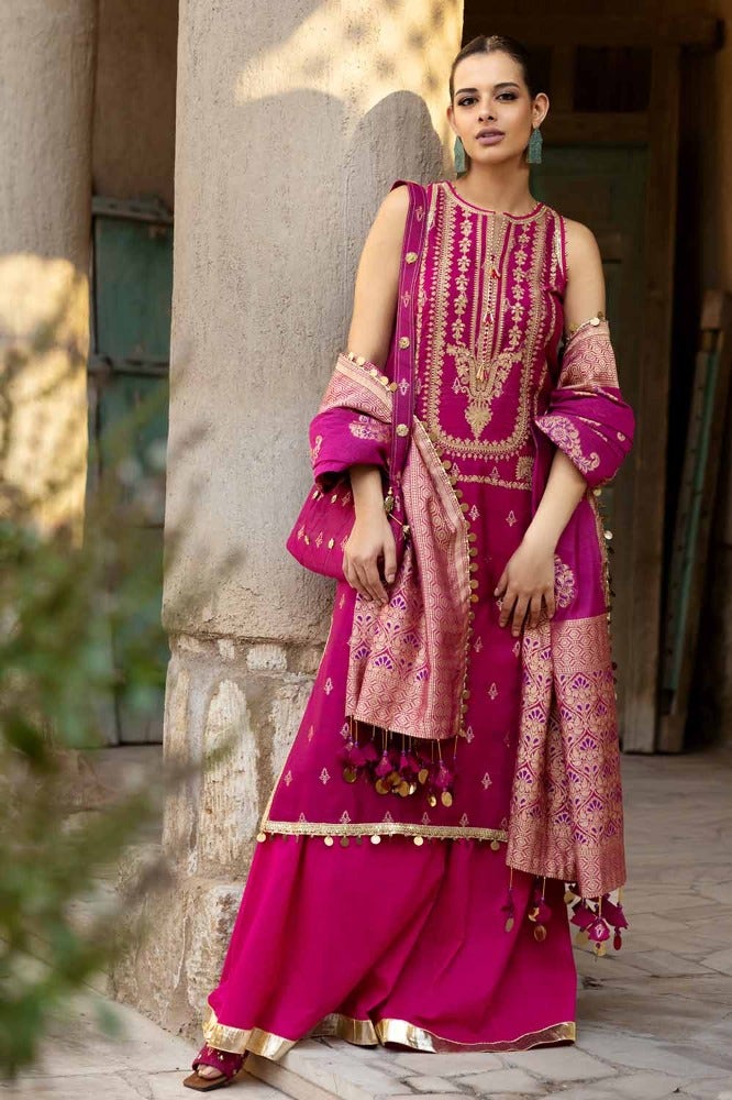 Gul Ahmed | Eid Collection |FE-42051 by Gul Ahmed - Designer Dress - Type: Ladies Clothes - Available at Libayah - 100% Original