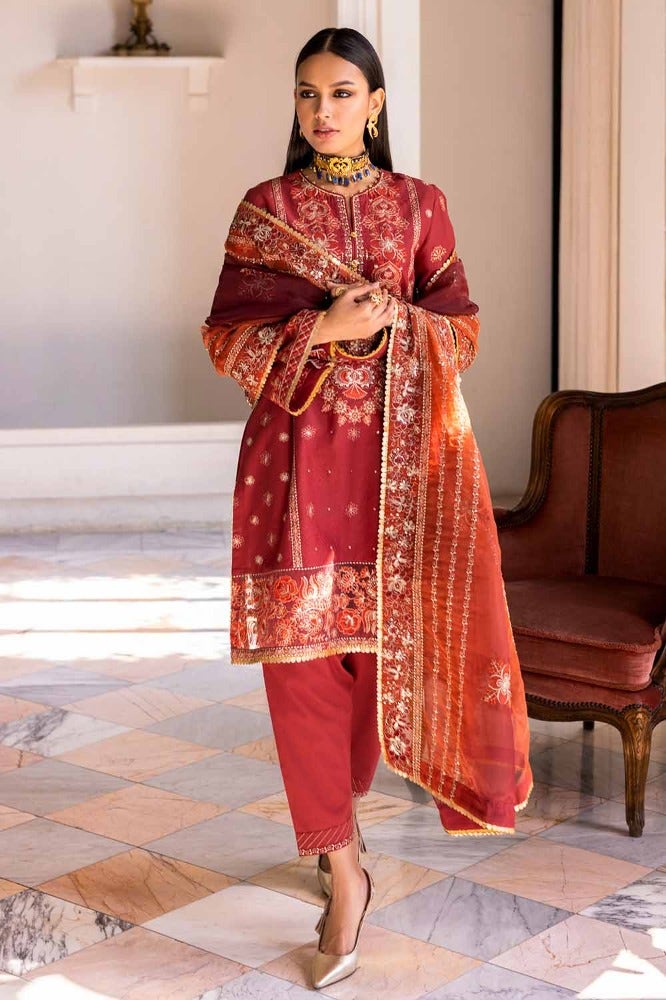 Gul Ahmed | Eid Collection | FE-42054 by Gul Ahmed - Designer Dress - Type: Ladies Clothes - Available at Libayah - 100% Original