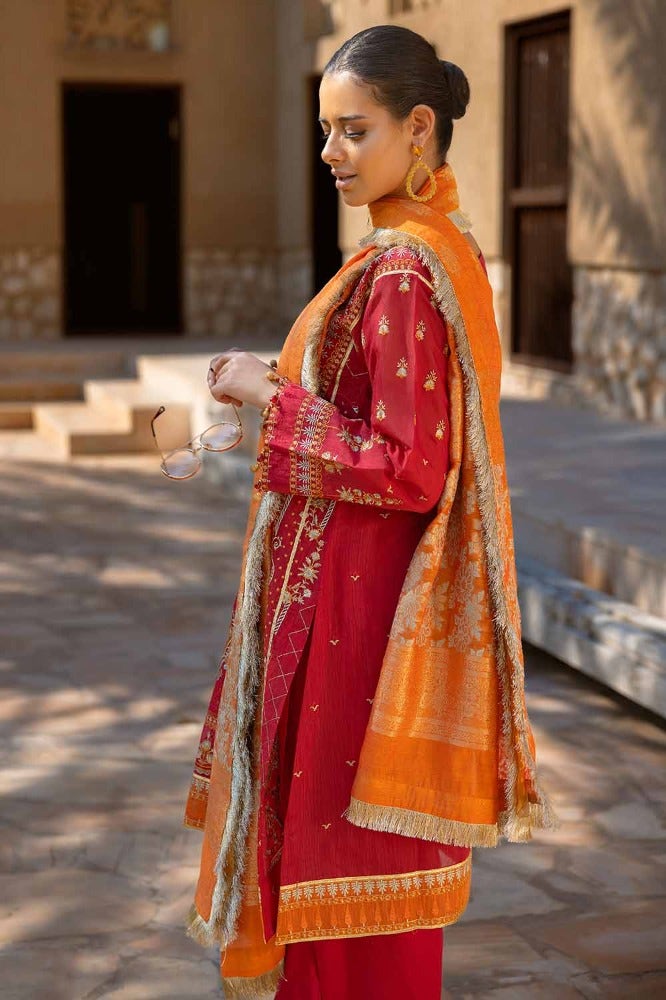 Gul Ahmed | Eid Collection | FE-42056 by Gul Ahmed - Designer Dress - Type: Ladies Clothes - Available at Libayah - 100% Original
