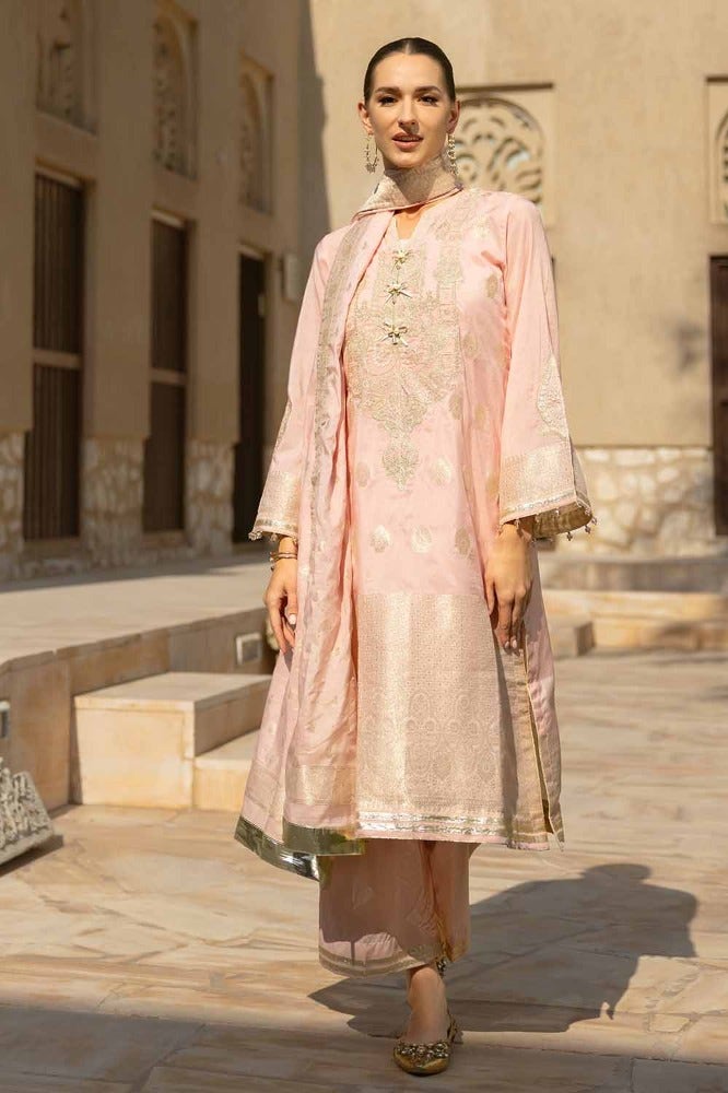 Gul Ahmed | Eid Collection | FE-42058 by Gul Ahmed - Designer Dress - Type: Ladies Clothes - Available at Libayah - 100% Original