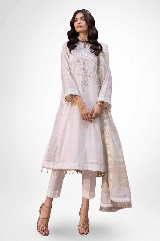 Gul Ahmed | Eid Collection | FE-42060 by Gul Ahmed - Designer Dress - Type: Ladies Clothes - Available at Libayah - 100% Original