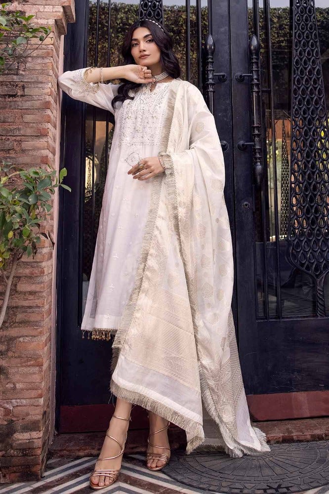 Gul Ahmed | Eid Collection | FE-42060 by Gul Ahmed - Designer Dress - Type: Ladies Clothes - Available at Libayah - 100% Original