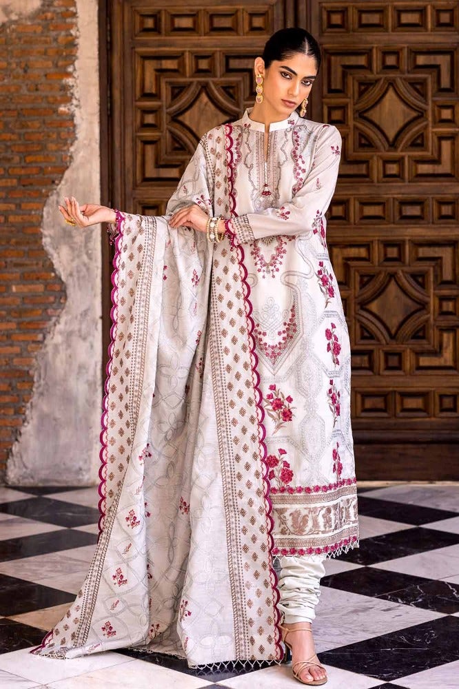 Gul Ahmed | Eid Collection | FE-42064 by Gul Ahmed - Designer Dress - Type: Ladies Clothes - Available at Libayah - 100% Original