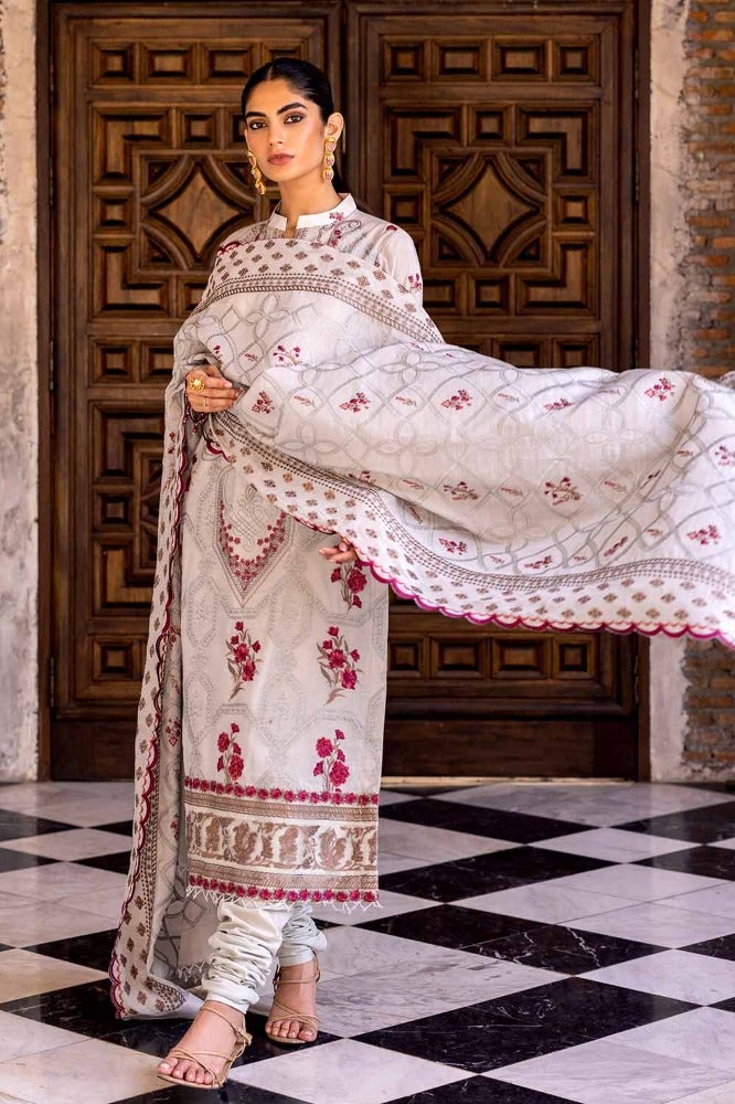 Gul Ahmed | Eid Collection | FE-42064 by Gul Ahmed - Designer Dress - Type: Ladies Clothes - Available at Libayah - 100% Original