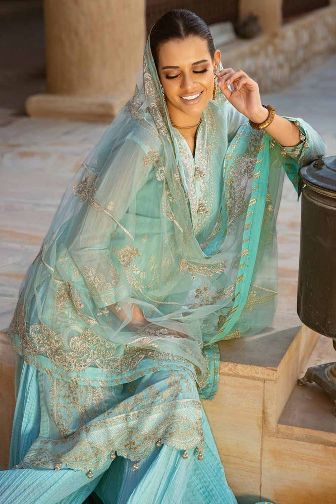Gul Ahmed | Eid Collection | FE-42071 by Gul Ahmed - Designer Dress - Type: Ladies Clothes - Available at Libayah - 100% Original