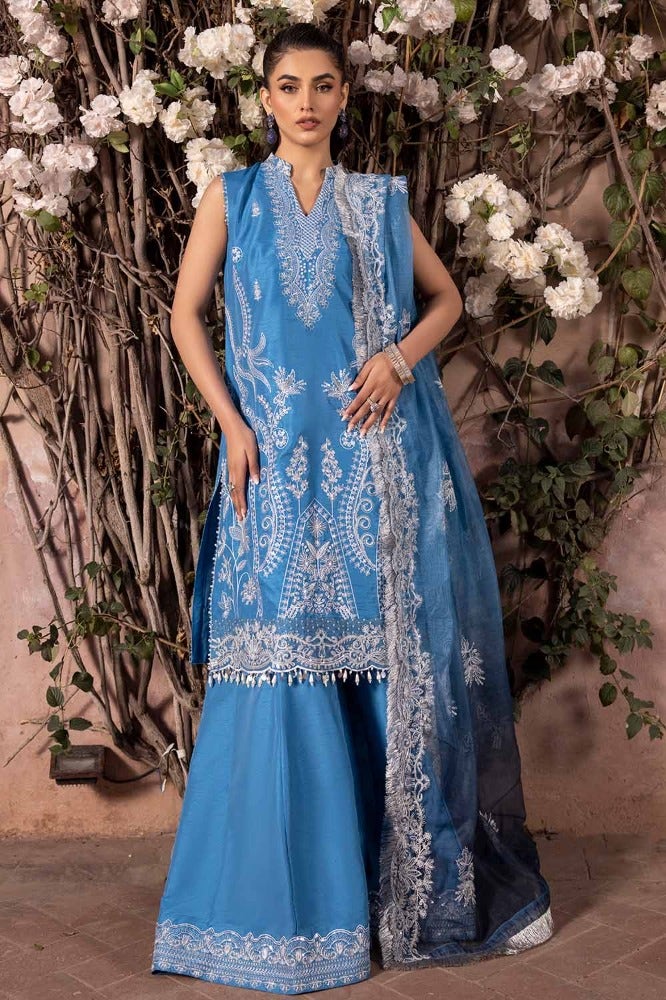 Gul Ahmed | Eid Collection | FE-42074 by Gul Ahmed - Designer Dress - Type: Ladies Clothes - Available at Libayah - 100% Original