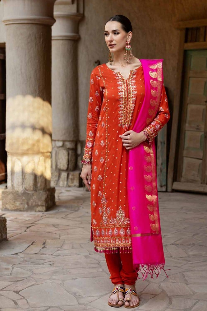 Gul Ahmed | Eid Collection | FE-42078 by Gul Ahmed - Designer Dress - Type: Ladies Clothes - Available at Libayah - 100% Original