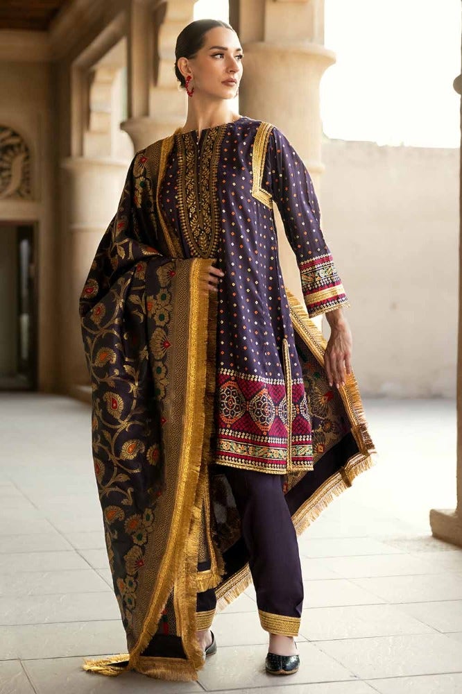 Gul Ahmed | Eid Collection | FE-42079 by Gul Ahmed - Designer Dress - Type: Ladies Clothes - Available at Libayah - 100% Original