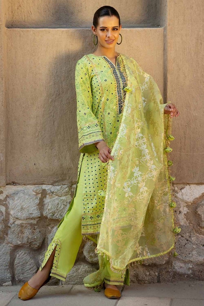 Gul Ahmed | Eid Collection | FE-42080 by Gul Ahmed - Designer Dress - Type: Ladies Clothes - Available at Libayah - 100% Original