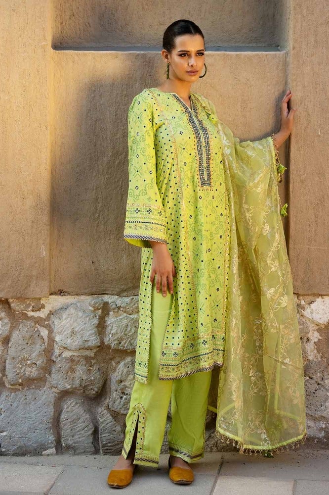 Gul Ahmed | Eid Collection | FE-42080 by Gul Ahmed - Designer Dress - Type: Ladies Clothes - Available at Libayah - 100% Original
