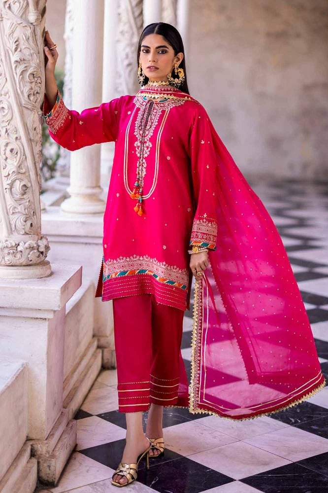 Gul Ahmed | Eid Collection | FE-42012 by Gul Ahmed - Designer Dress - Type: Ladies Clothes - Available at Libayah - 100% Original