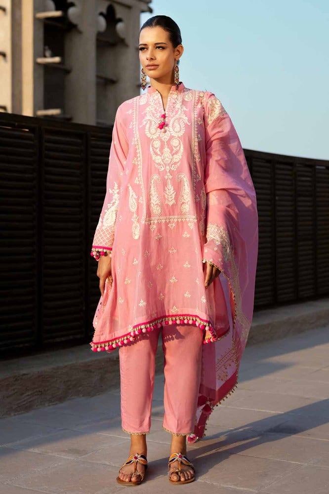 Gul Ahmed | Eid Collection |FE-42017 by Gul Ahmed - Designer Dress - Type: Ladies Clothes - Available at Libayah - 100% Original