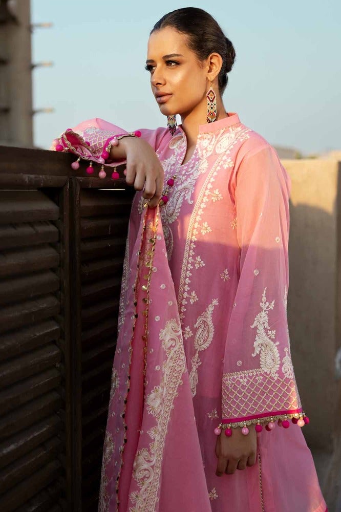 Gul Ahmed | Eid Collection |FE-42017 by Gul Ahmed - Designer Dress - Type: Ladies Clothes - Available at Libayah - 100% Original