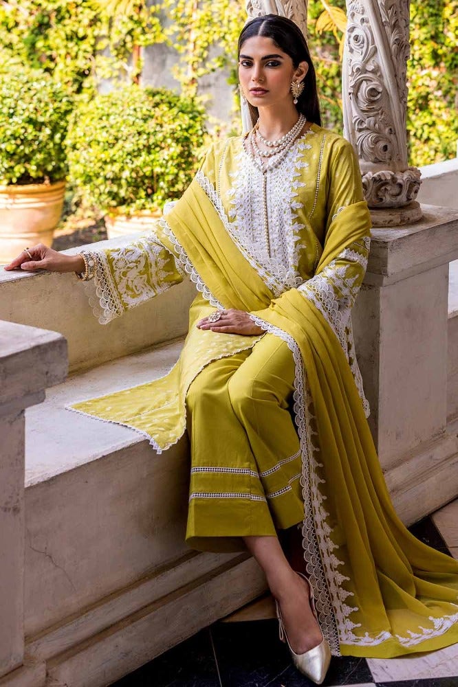 Gul Ahmed | Eid Collection | FE-42018 by Gul Ahmed - Designer Dress - Type: Ladies Clothes - Available at Libayah - 100% Original