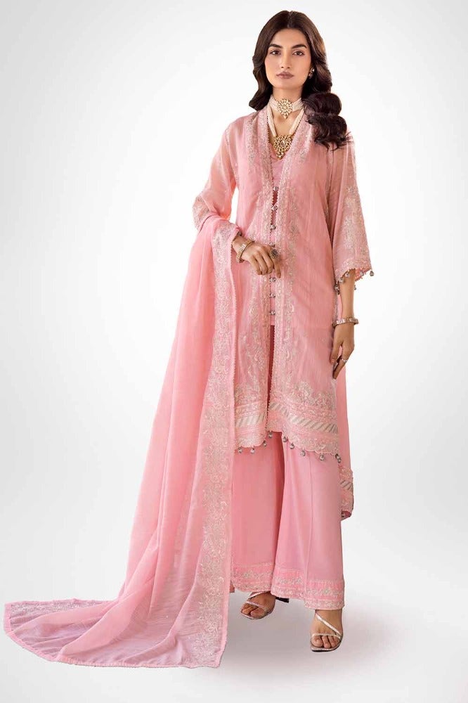 Gul Ahmed | Eid Collection | FE-42021 by Gul Ahmed - Designer Dress - Type: Ladies Clothes - Available at Libayah - 100% Original