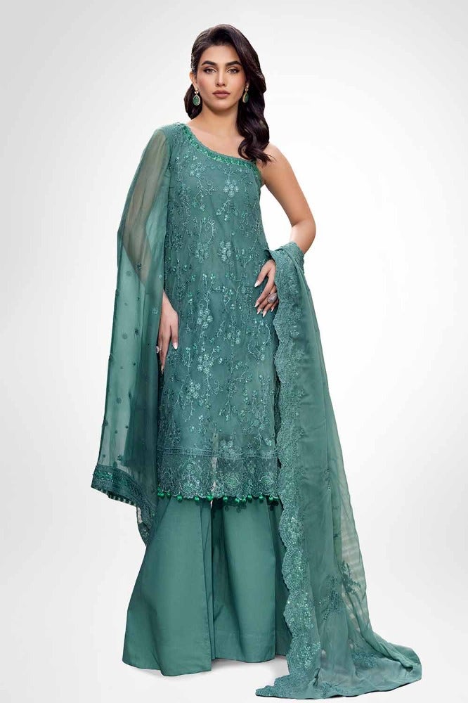 Gul Ahmed | Eid Collection | FE-42025 by Gul Ahmed - Designer Dress - Type: Ladies Clothes - Available at Libayah - 100% Original