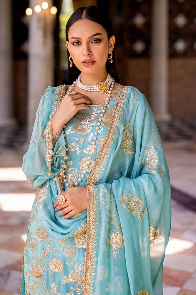 Gul Ahmed | Eid Collection | FE-42026 by Gul Ahmed - Designer Dress - Type: Ladies Clothes - Available at Libayah - 100% Original