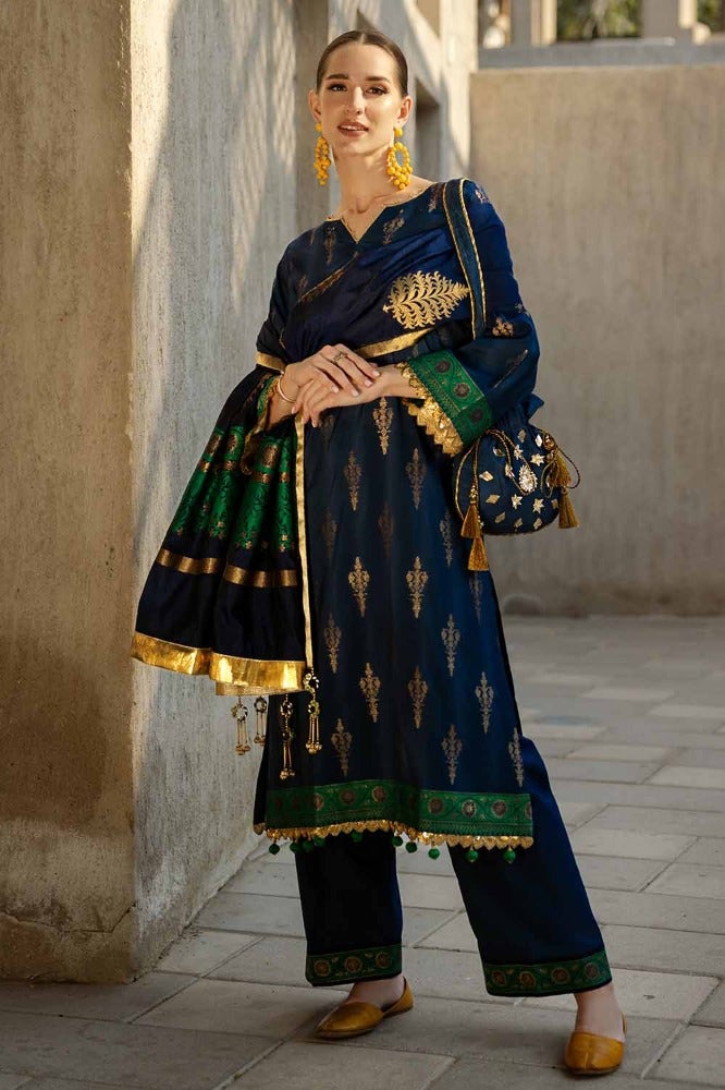 Gul Ahmed | Eid Collection | FE-42008 by Gul Ahmed - Designer Dress - Type: Ladies Clothes - Available at Libayah - 100% Original