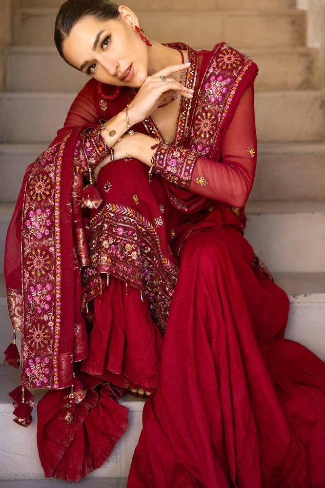 Gul Ahmed | Eid Collection | FE-42034 by Gul Ahmed - Designer Dress - Type: Ladies Clothes - Available at Libayah - 100% Original