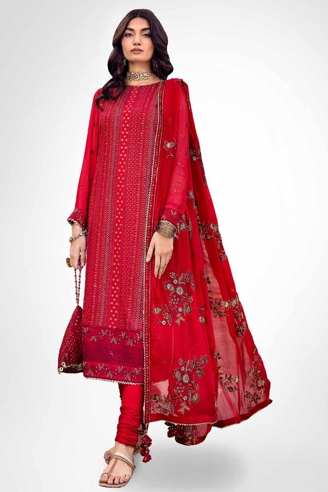 Gul Ahmed | Eid Collection | FE-42036 by Gul Ahmed - Designer Dress - Type: Ladies Clothes - Available at Libayah - 100% Original