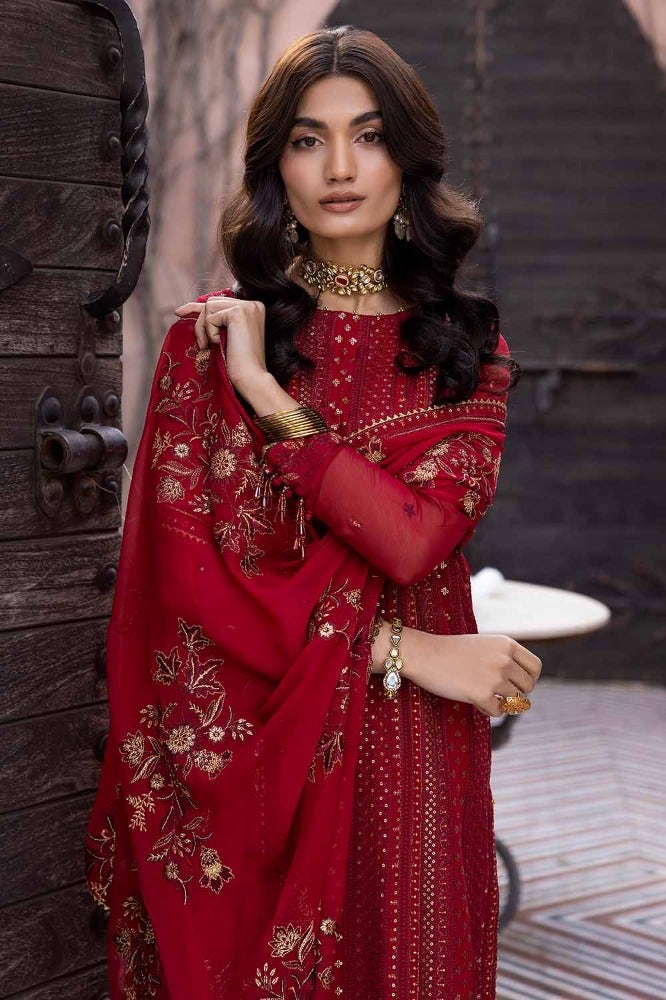 Gul Ahmed | Eid Collection | FE-42036 by Gul Ahmed - Designer Dress - Type: Ladies Clothes - Available at Libayah - 100% Original