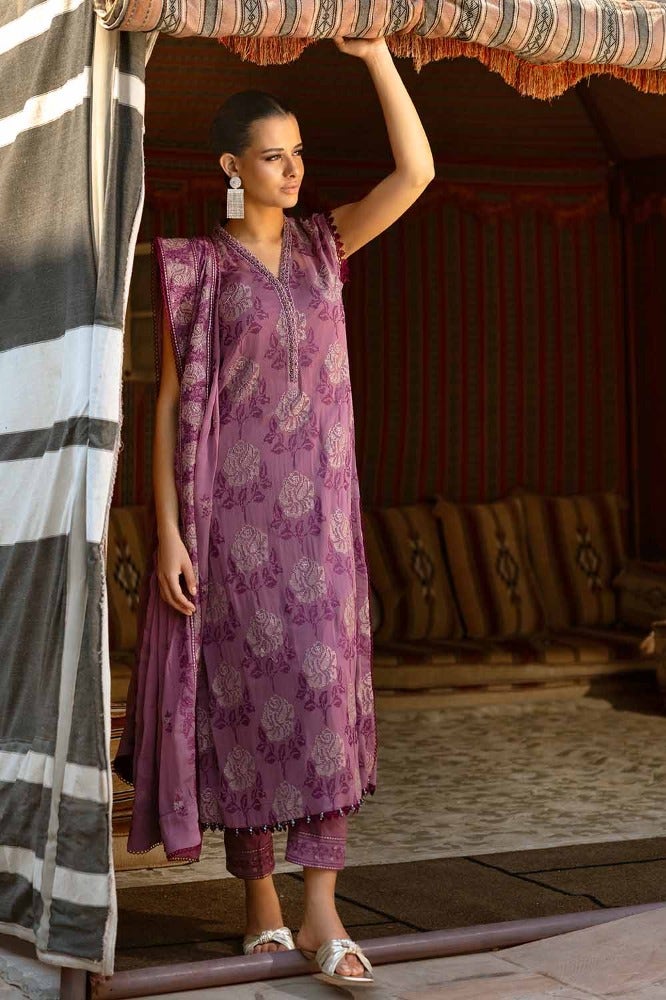 Gul Ahmed | Eid Collection | FE-42037 by Gul Ahmed - Designer Dress - Type: Ladies Clothes - Available at Libayah - 100% Original