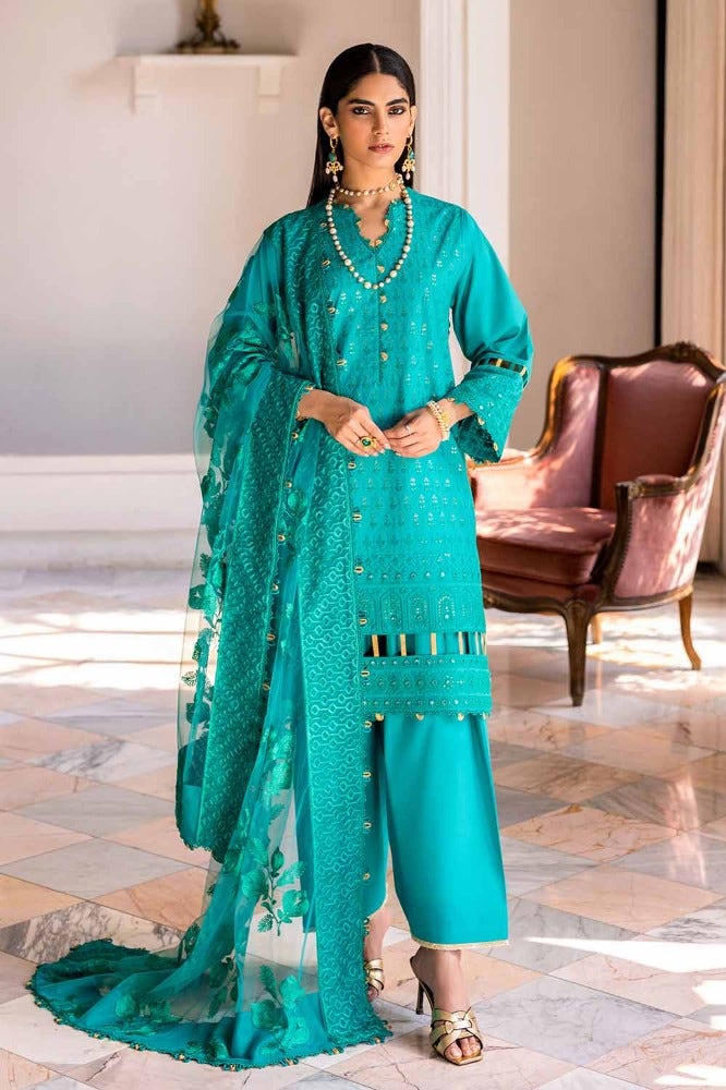 Gul Ahmed | Eid Collection | FE-42038 by Gul Ahmed - Designer Dress - Type: Ladies Clothes - Available at Libayah - 100% Original
