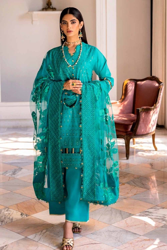 Gul Ahmed | Eid Collection | FE-42038 by Gul Ahmed - Designer Dress - Type: Ladies Clothes - Available at Libayah - 100% Original