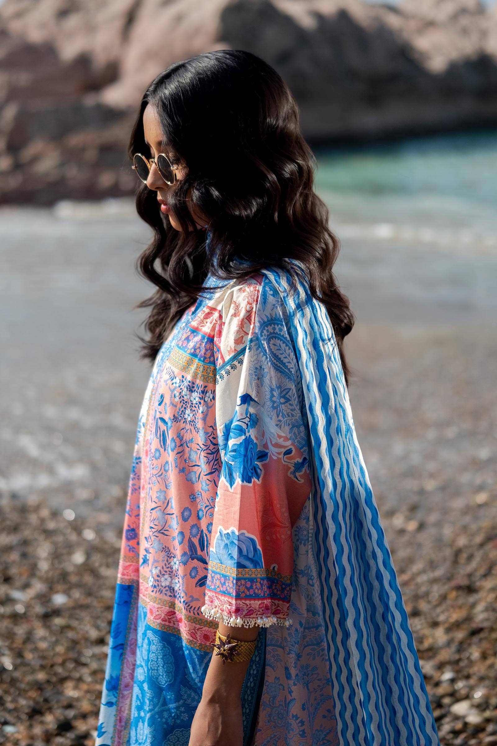 Sana Safinaz | Mahay Spring 24 | H241-028B-2BG by Sana Safinaz - Designer Dress - Type: Ladies Clothes - Available at Libayah - 100% Original