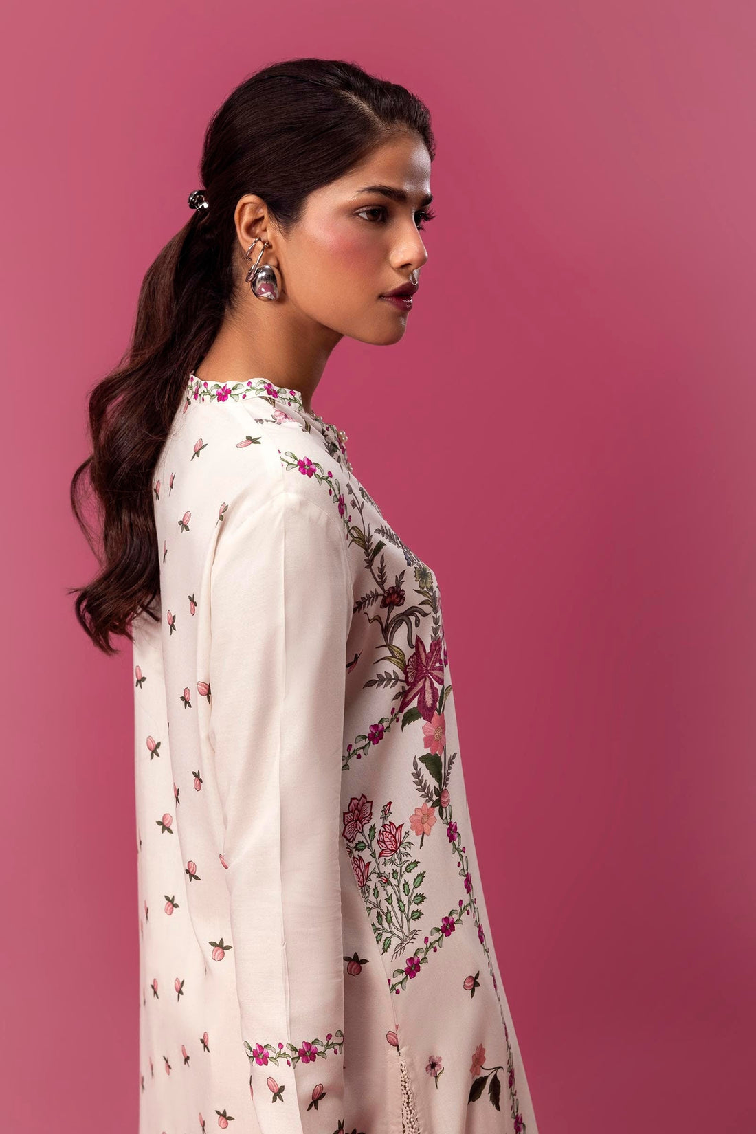 Sana Safinaz | Mahay Winter 24 | H243-007A-2AC by Sana Safinaz - Designer Dress - Type: Luxury - Available at Libayah - 100% Original