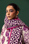 Sana Safinaz | Mahay Winter 24 | H243-009A-3CQ by Sana Safinaz - Designer Dress - Type: Luxury - Available at Libayah - 100% Original