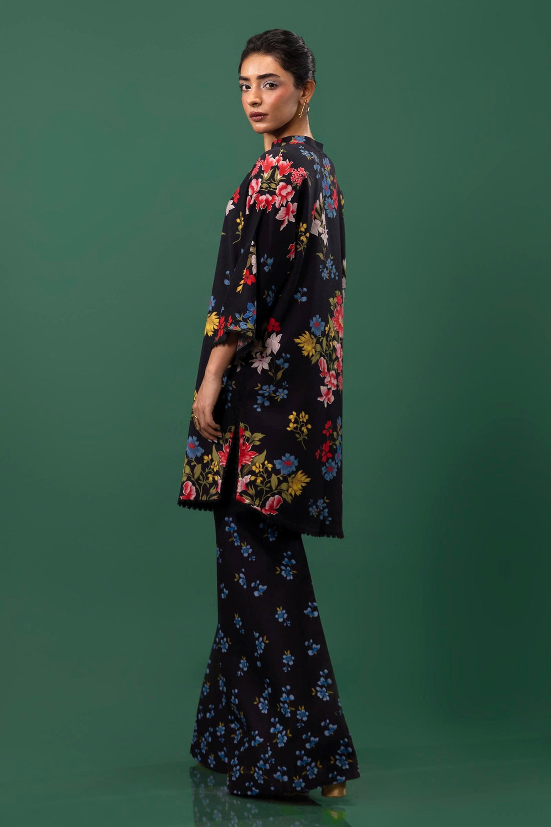 Sana Safinaz | Mahay Winter 24 | H243-013B-2AC by Sana Safinaz - Designer Dress - Type: Luxury - Available at Libayah - 100% Original