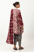 Sana Safinaz | Mahay Winter 24 | H243-018A-3CQ by Sana Safinaz - Designer Dress - Type: Luxury - Available at Libayah - 100% Original