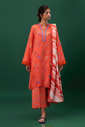 Sana Safinaz  | Mahay Winter 24 | H243-024B-3DB by Sana Safinaz - Designer Dress - Type: Luxury - Available at Libayah - 100% Original