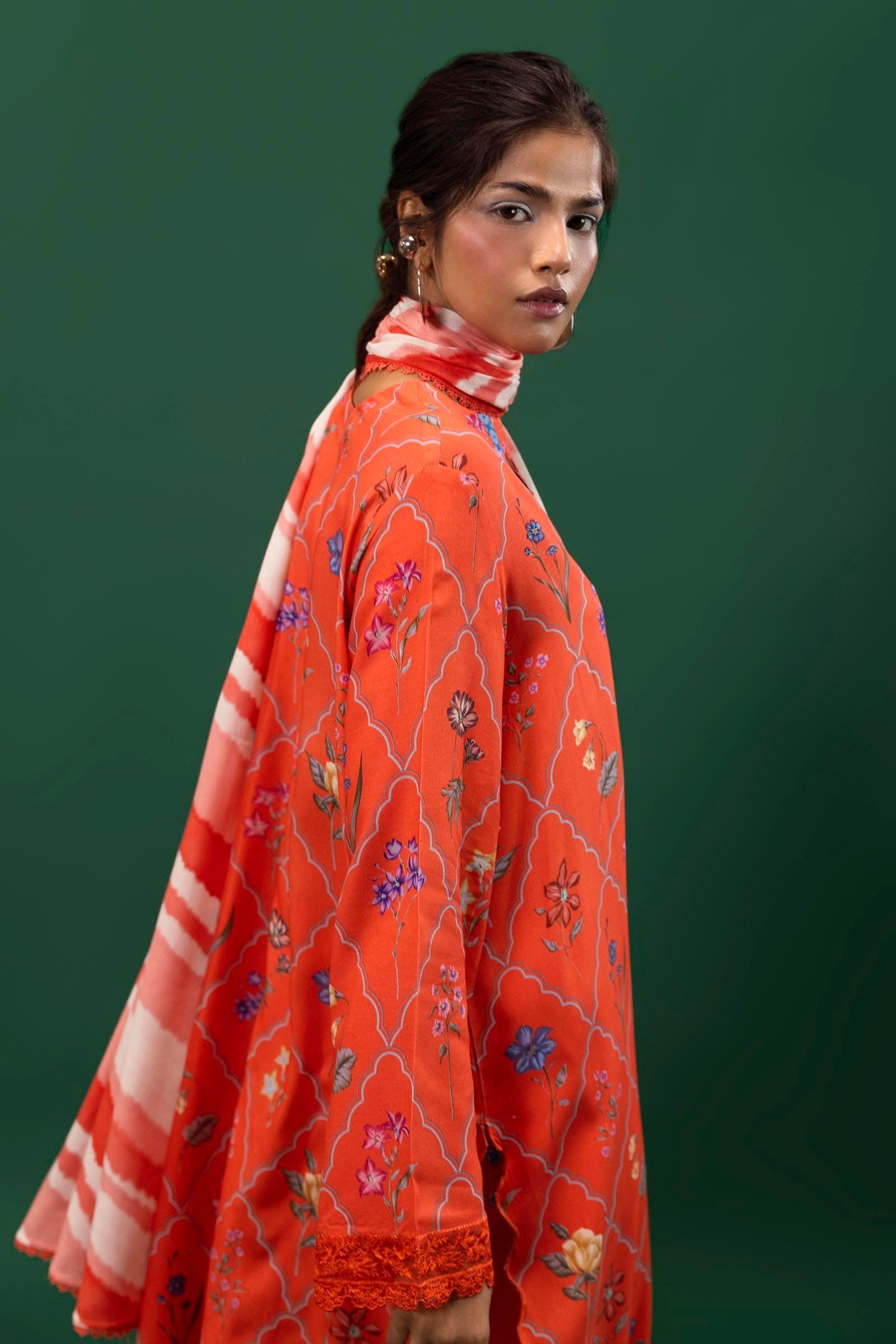 Sana Safinaz  | Mahay Winter 24 | H243-024B-3DB by Sana Safinaz - Designer Dress - Type: Luxury - Available at Libayah - 100% Original