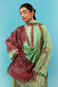 Sana Safinaz  | Mahay Winter 24 | H243-025B-3CQ by Sana Safinaz - Designer Dress - Type: Luxury - Available at Libayah - 100% Original