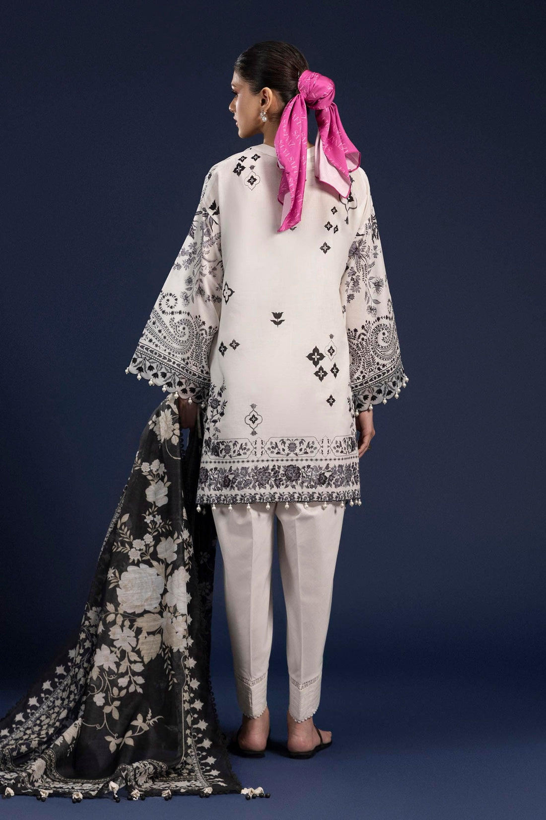 Sana Safinaz | Mahay Spring 25 | A-16 by Sana Safinaz - Designer Dress - Type: Ladies Clothes - Available at Libayah - 100% Original