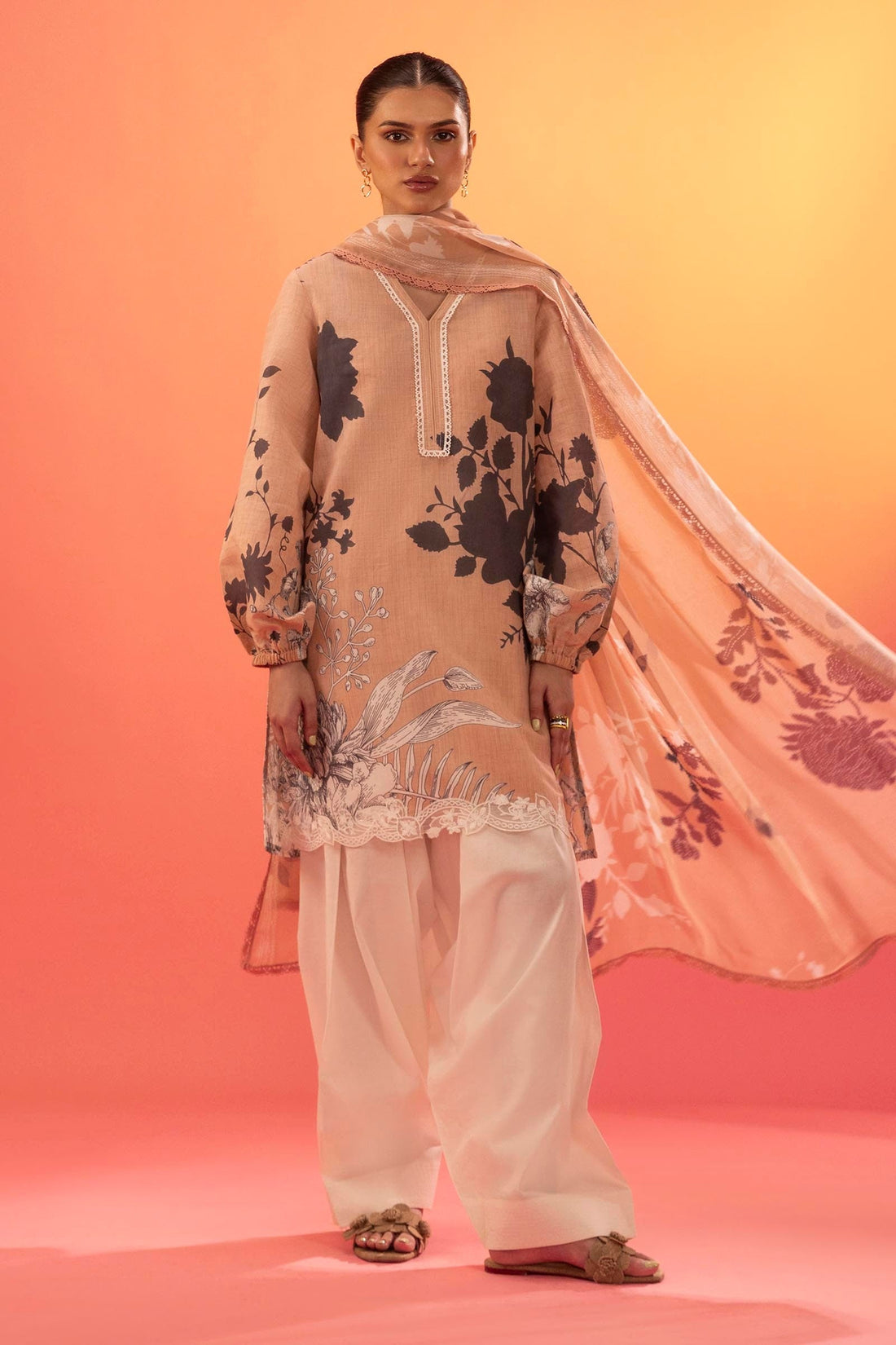 Sana Safinaz | Mahay Summer 25 | 004A by Sana Safinaz - Designer Dress - Type: Ladies Clothes - Available at Libayah - 100% Original
