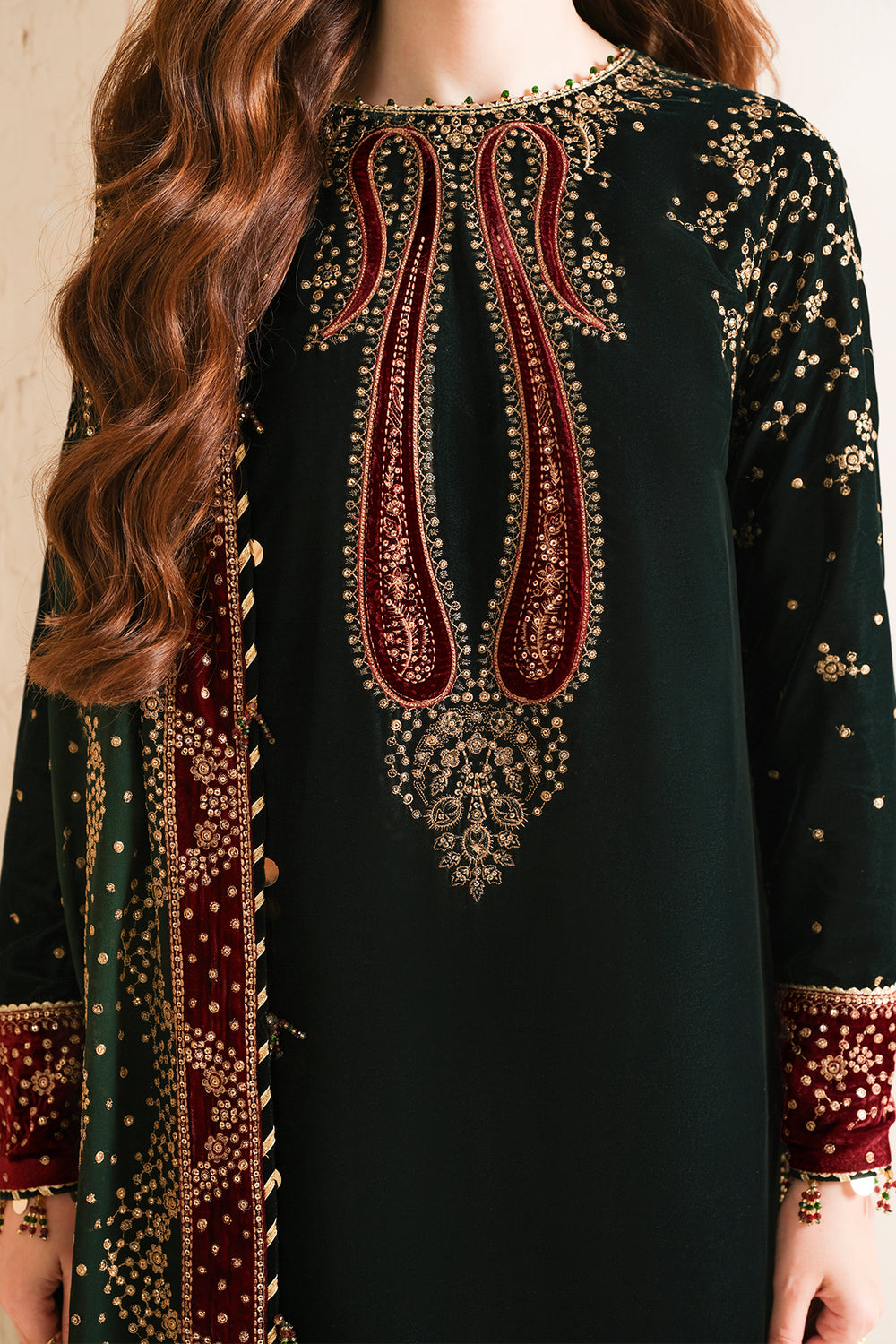 Jazmin | Velvet Edit 24 |  Velvet Formal VF-2034 by Jazmin - Designer Dress - Type: Formal - Available at Libayah - 100% Original
