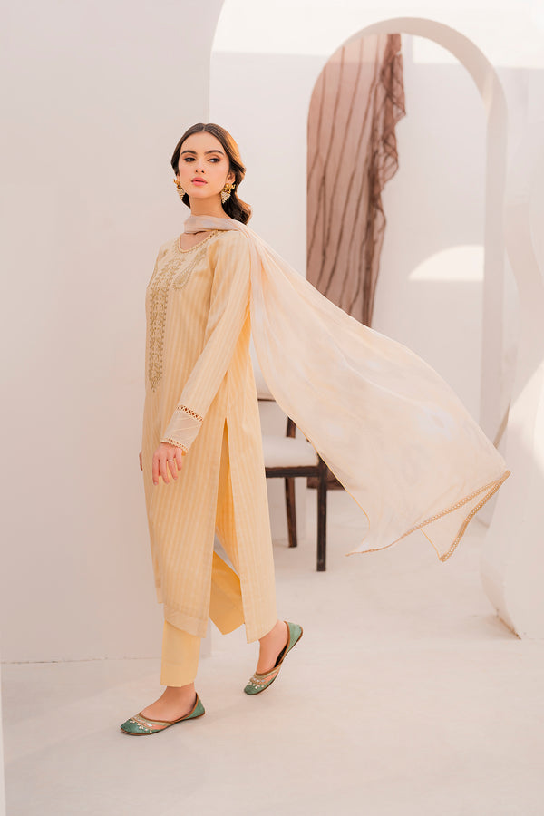 Hana | Zuri Zephyr | Ecru by Hana - Designer Dress - Type: Ladies Clothes - Available at Libayah - 100% Original