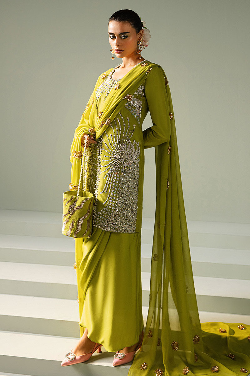 Haute Form | Luxury Eid Formals | GOOSEBERRY by Haute Form - Designer Dress - Type: Ladies Clothes - Available at Libayah - 100% Original