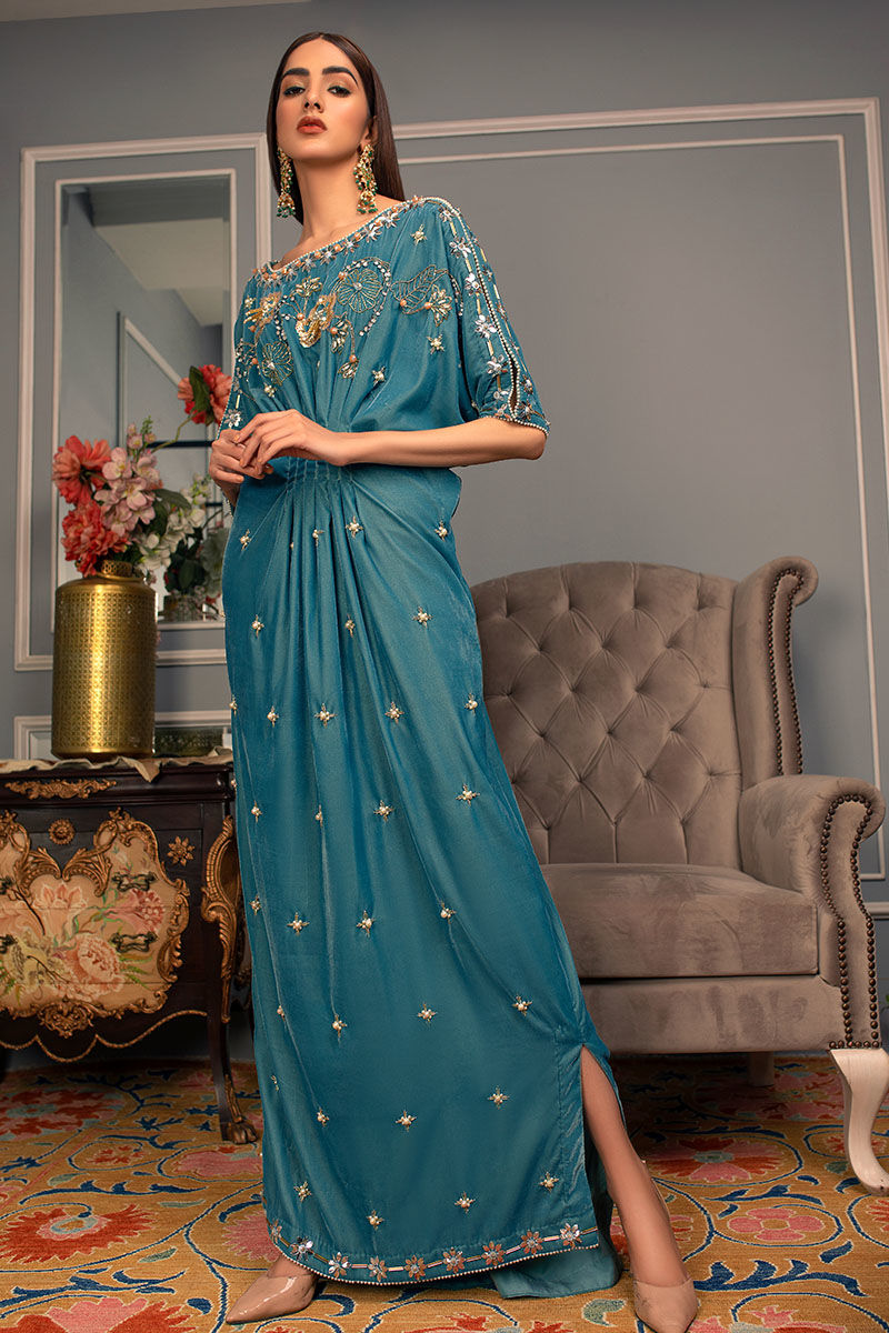 Haute Form | Luxury Pret | SAPPHIRE by Haute Form - Designer Dress - Type: Ladies Clothes - Available at Libayah - 100% Original