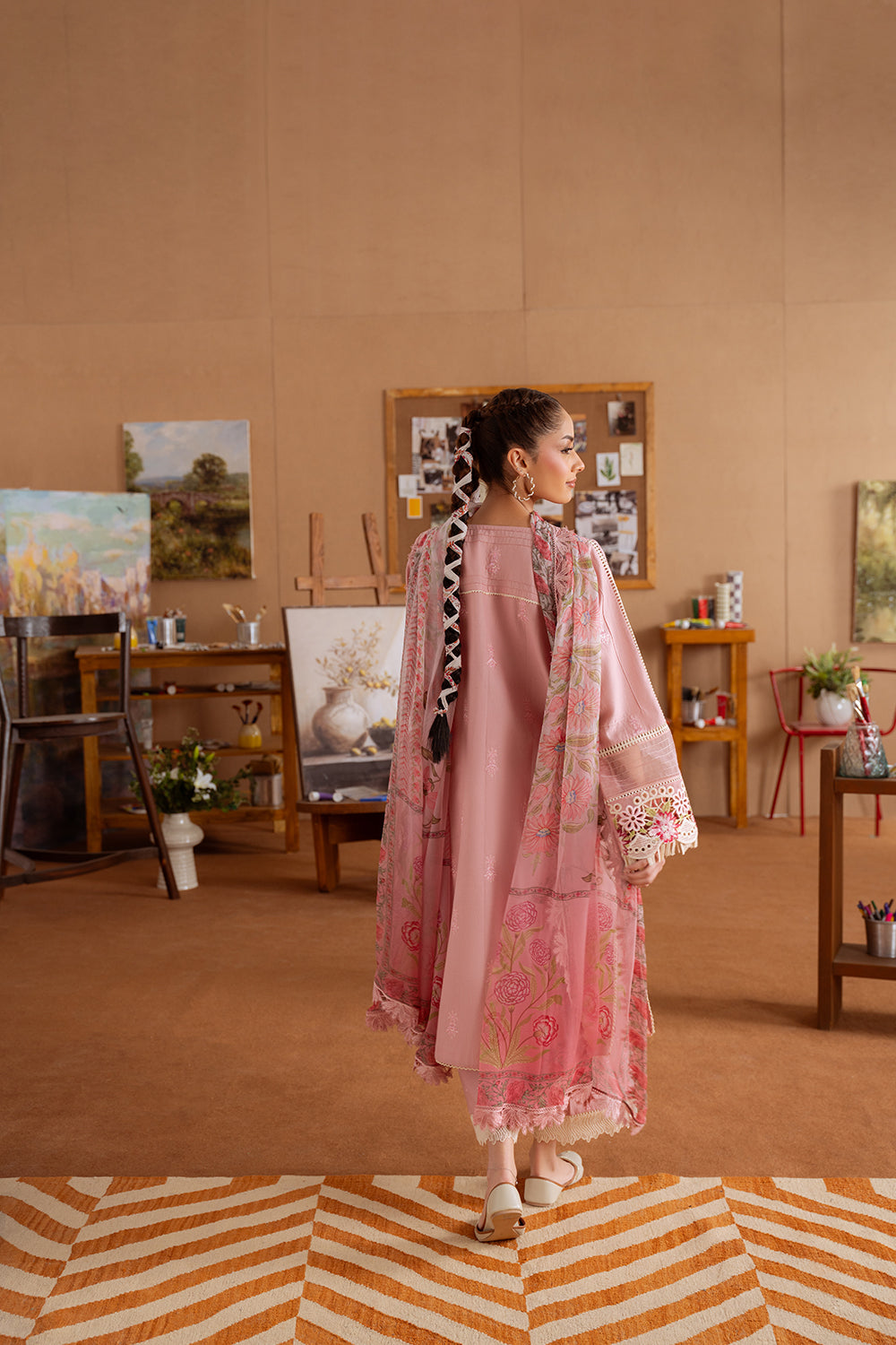 Saira Rizwan | Laanem Summer Lawn 25 | LEYLA-B-SRL25-04 by Saira Rizwan - Designer Dress - Type: Ladies Clothes - Available at Libayah - 100% Original